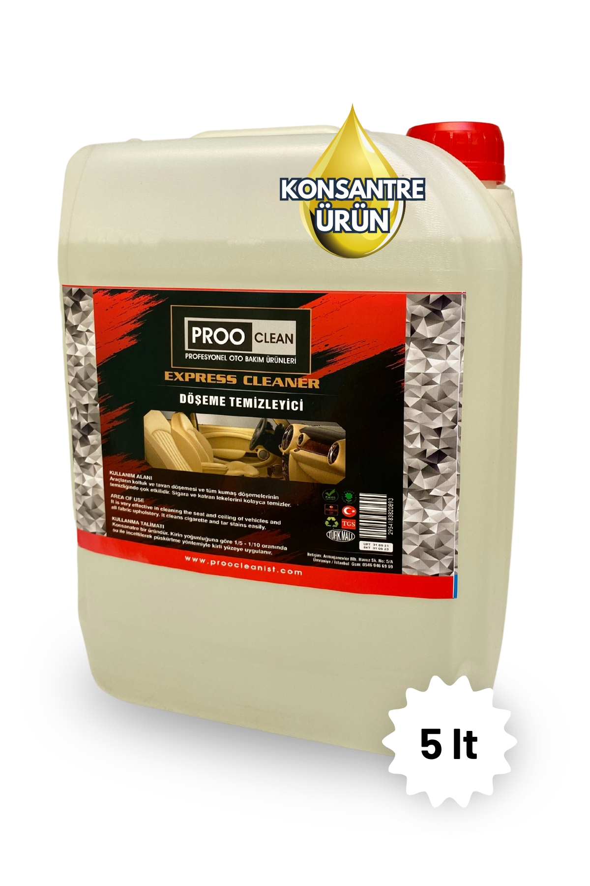 PROCLEAN%20Döşeme%20Temizleyici%205%20Lt.