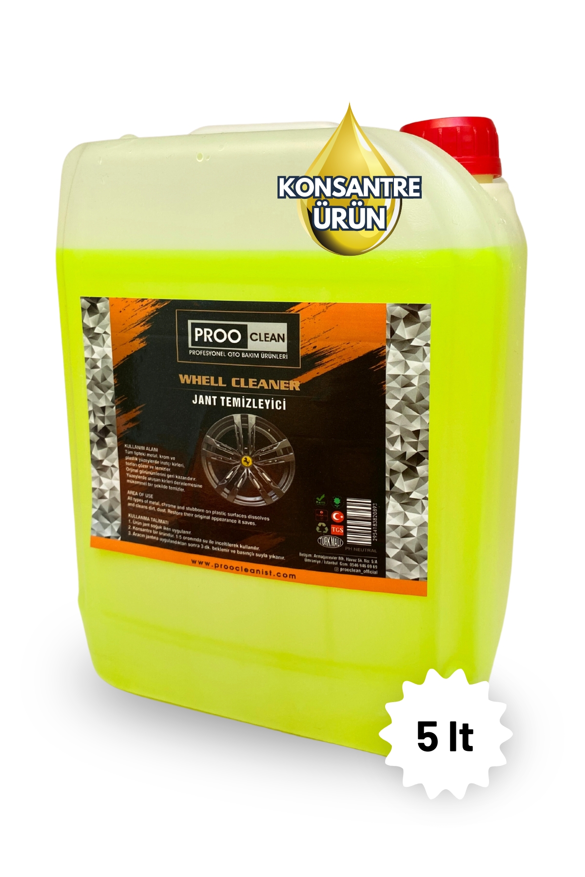 ProClean%20Jant%20Temizleyici%205lt