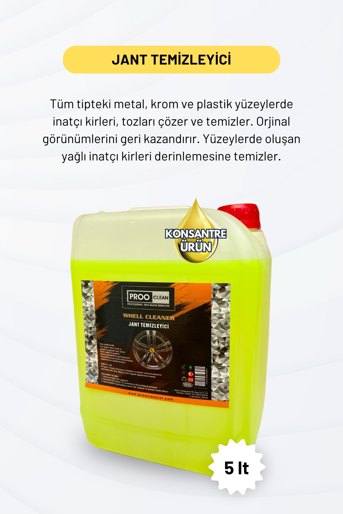 ProClean%20Jant%20Temizleyici%205lt