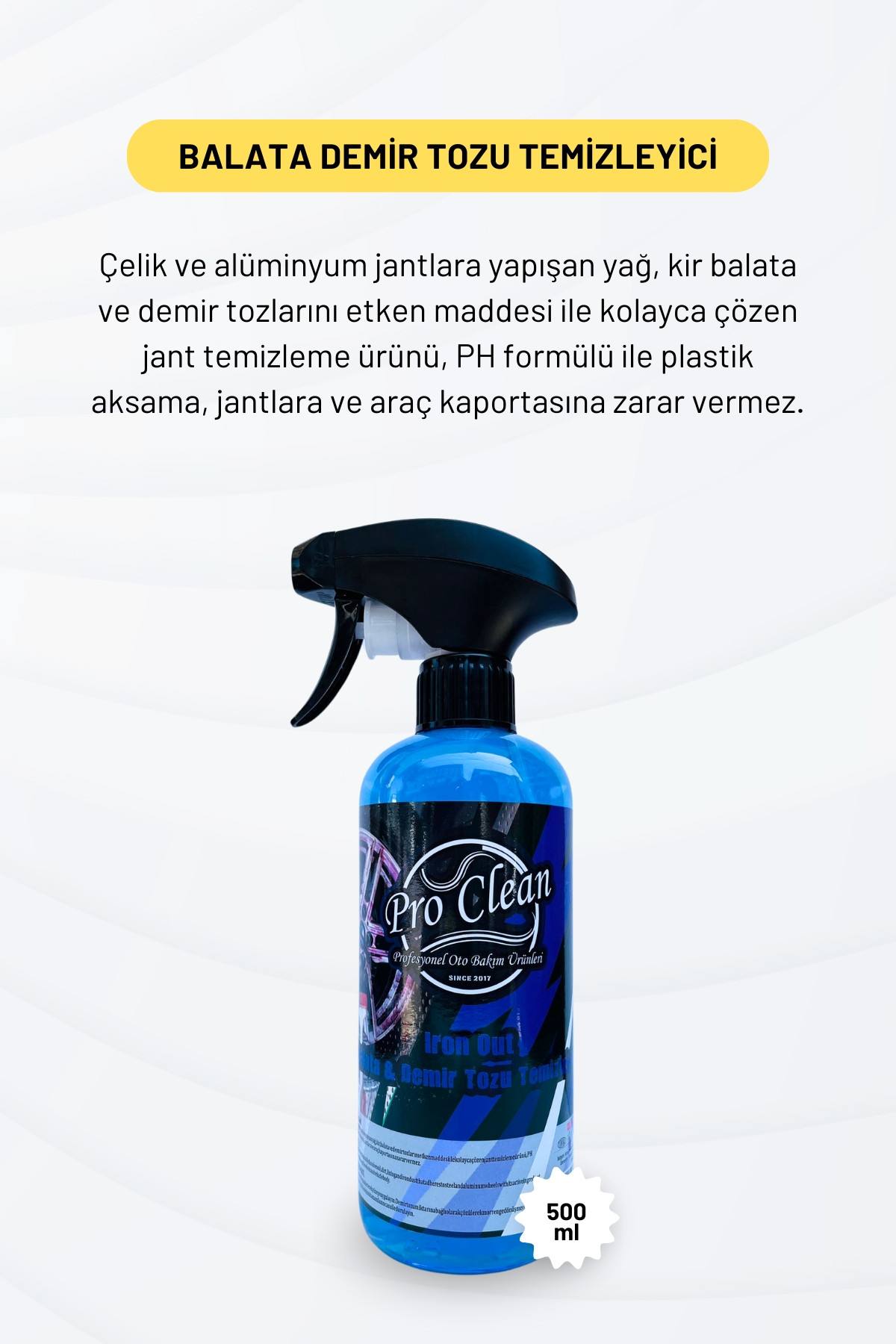 PROOCLEAN%20Demir%20Tozu%20Temizleyici%20500%20ml.